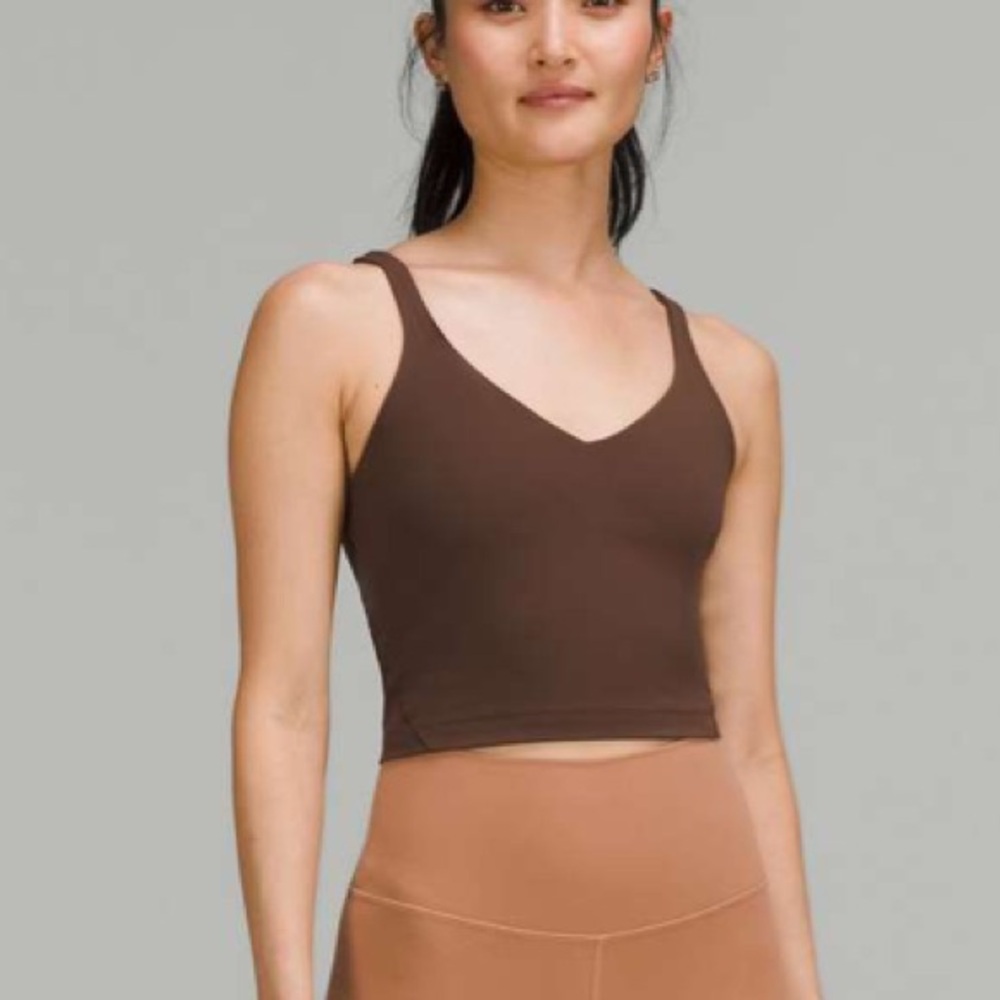 Nwot Lululemon Align Tank Top Java - image 1